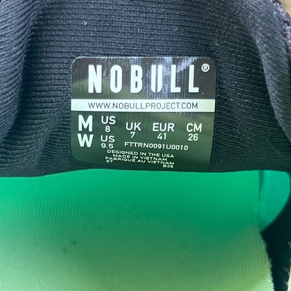 NOBULL DRIVE 2 LIGHTWEIGHT HYBRID TRAINING SHOE SNEAKER 9.5W/8M Lagoon Pear - Picture 8 of 9